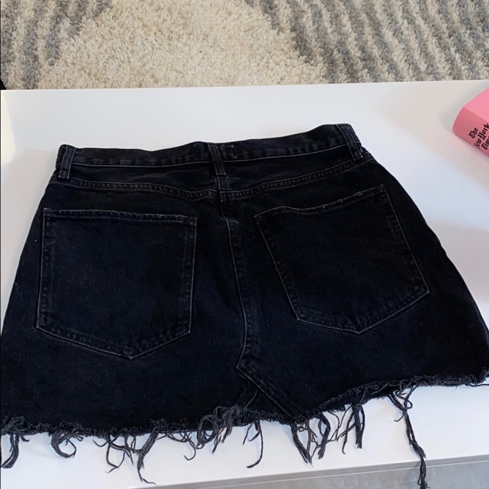 AGOLDE Quinn High Rise Mini Skirt - Picture 4 of 7